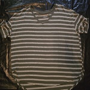 Time and Tru Womens Striped Shirt